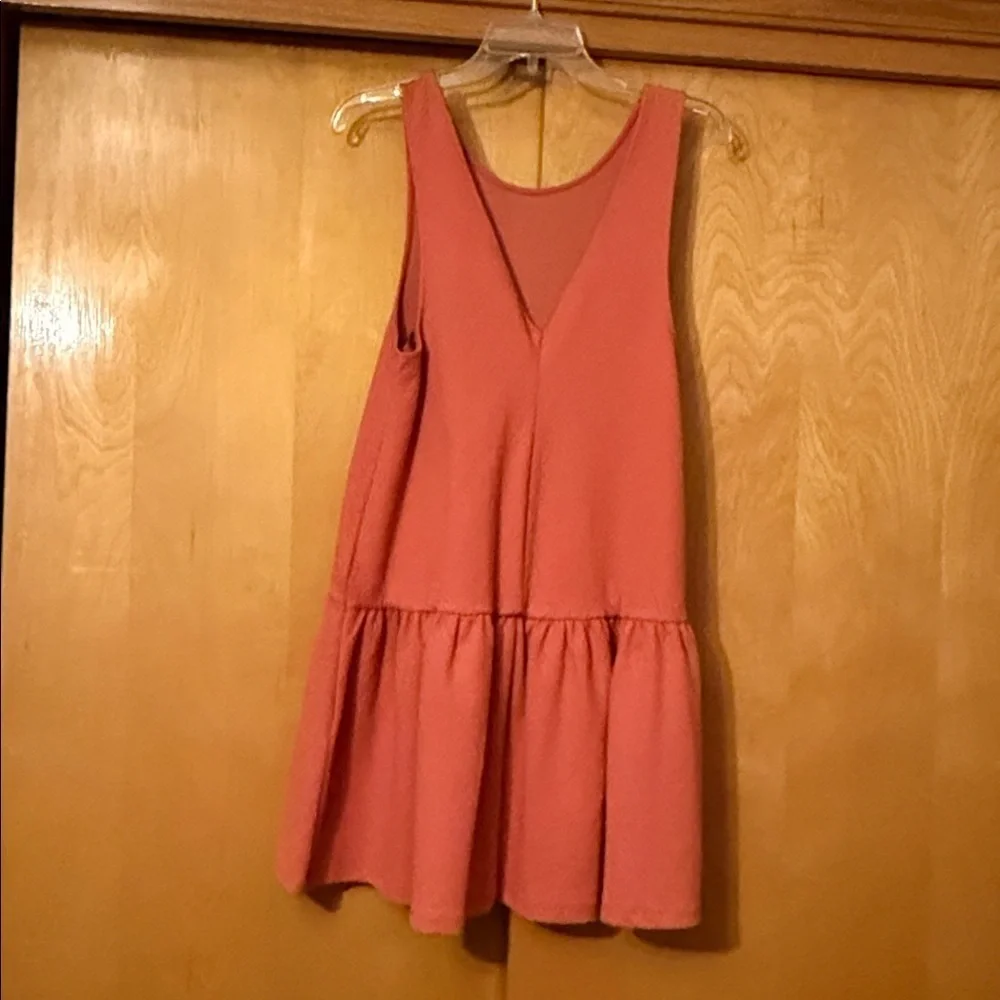 Free People Coral Sleeveless Dress